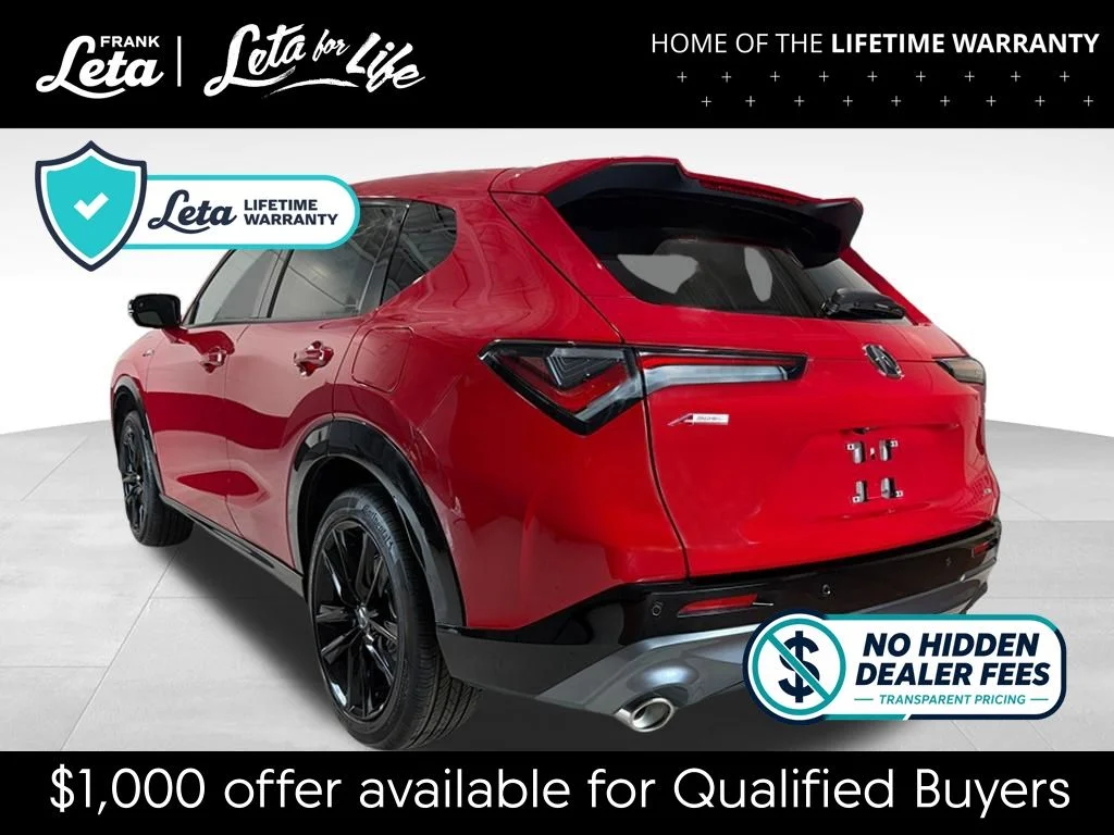 New 2026 Red Acura A-Spec Advance Package image 3