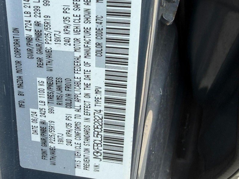 Used 2024 Polymetal Gray Metallic Mazda 2.5 S Carbon Edition AWD image 24