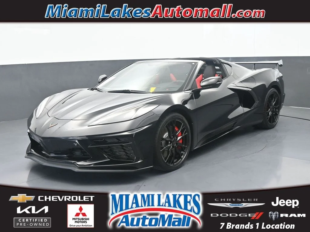 Used 2023 Black Chevrolet Stingray image 1