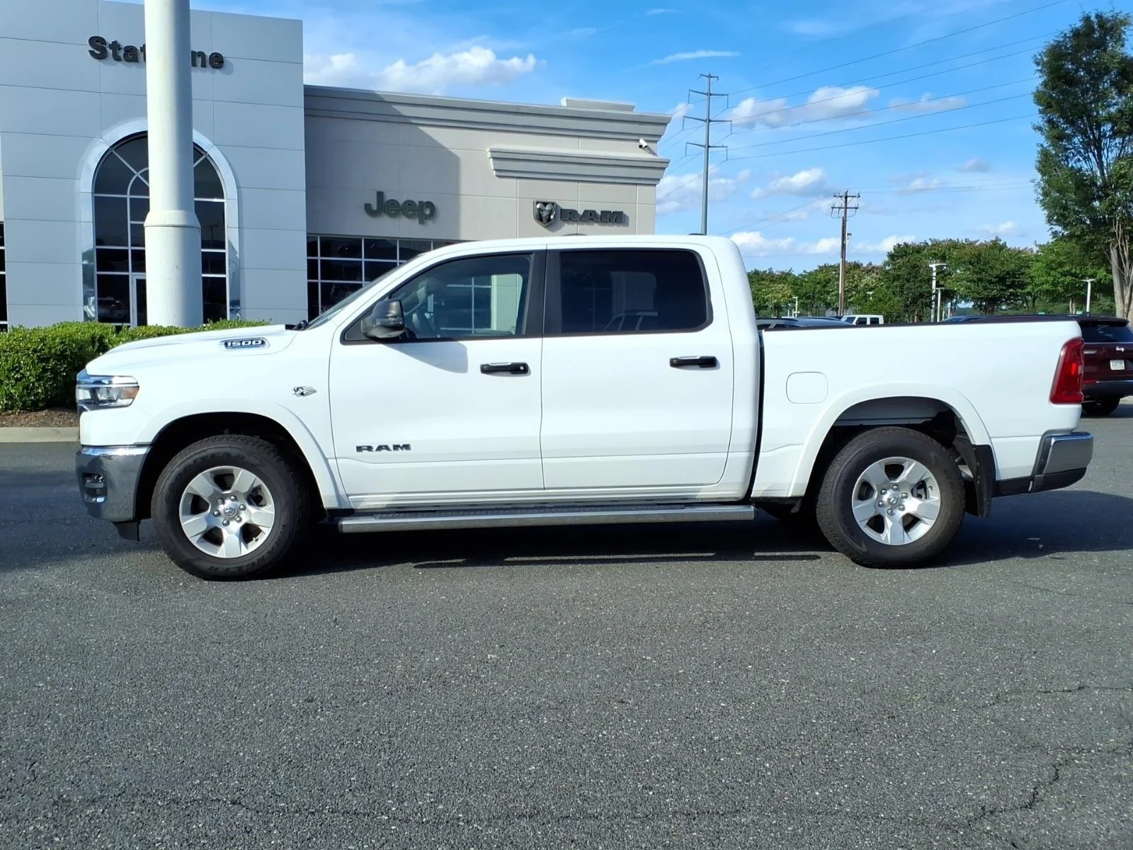 Used 2026 Bright White Clearcoat Ram Big Horn image 3