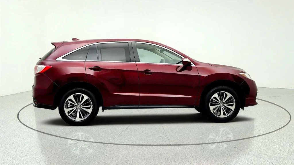 Used 2018 Basque Red Pearl II Acura AWD w/Advance Pkg image 4
