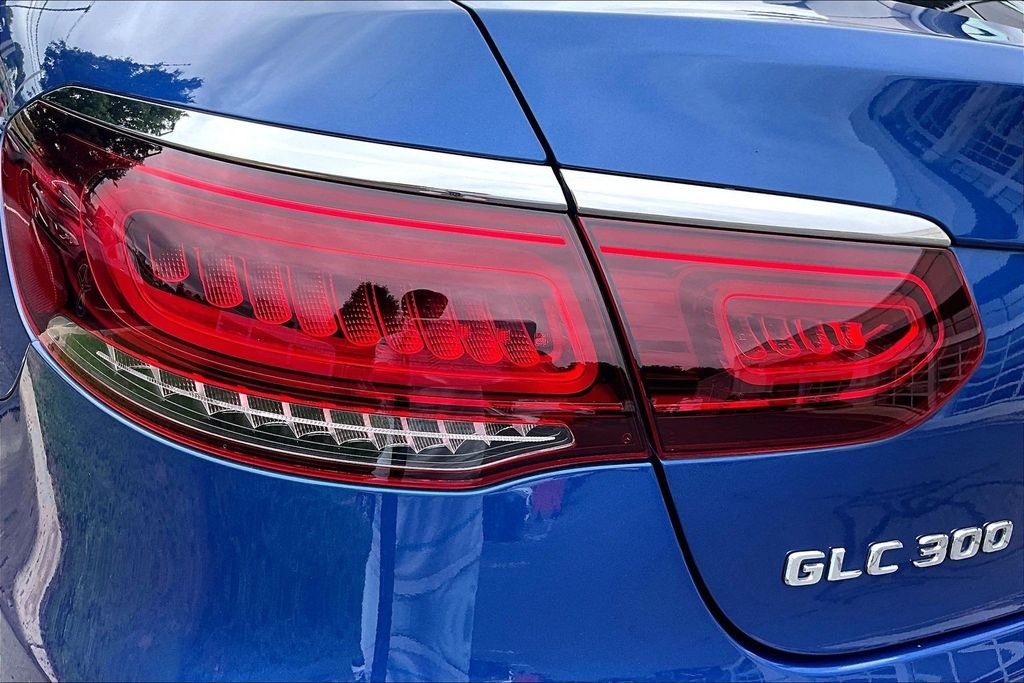 Certified Used 2023 Blue Mercedes-Benz GLC 300 Coupe image 32