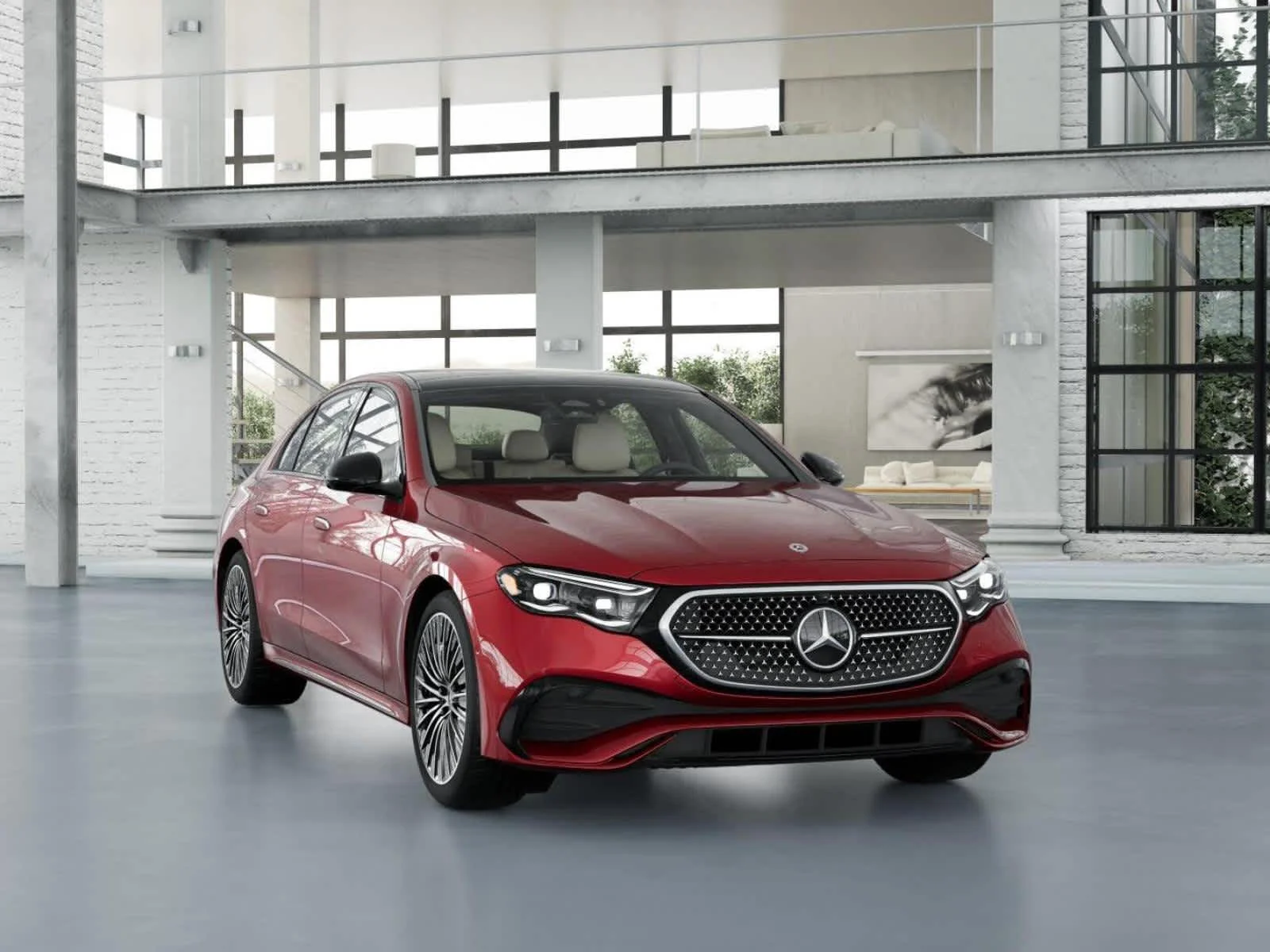 New 2026 MANUFAKTUR Patagonia Red Metallic Mercedes-Benz E 350 image 8