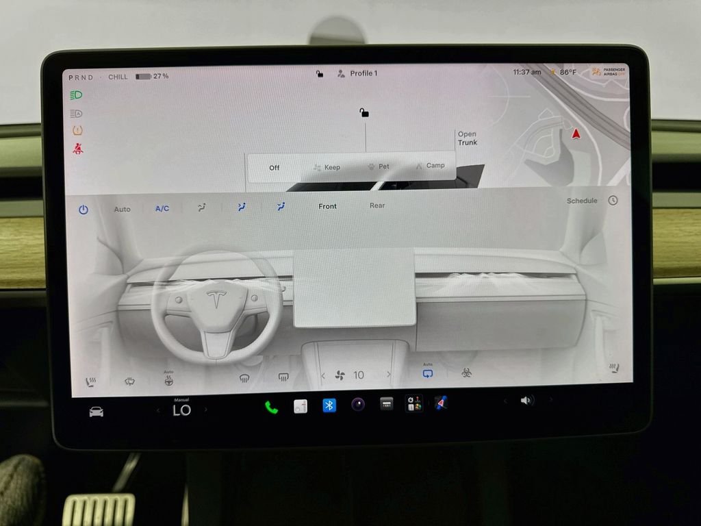 Used 2022 White Tesla Performance image 16