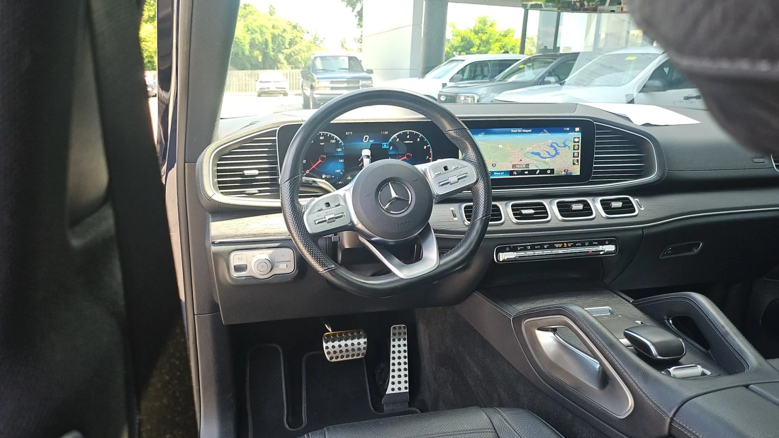Used 2021 Blue Mercedes-Benz GLS 580 image 15