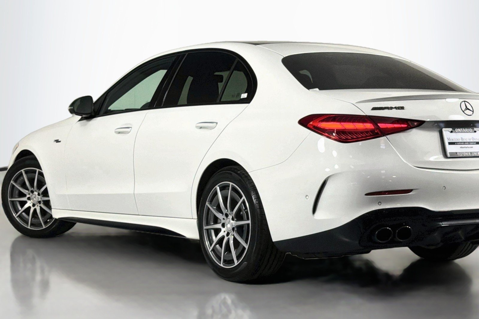 Certified Used 2024 Polar White Mercedes-Benz AMG® C 43 image 16