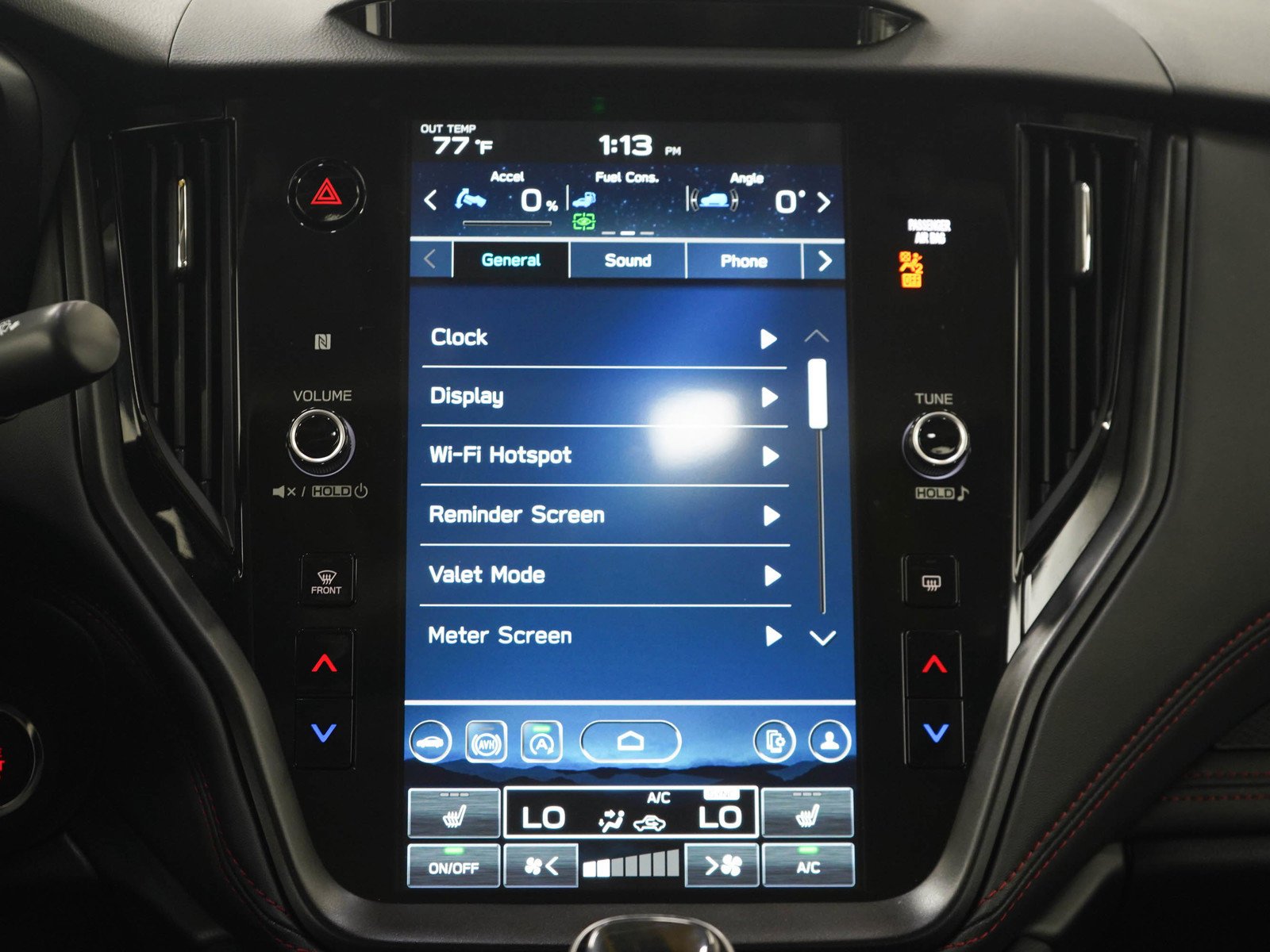 Used 2024 Crystal Black Pearl Subaru Sport image 16