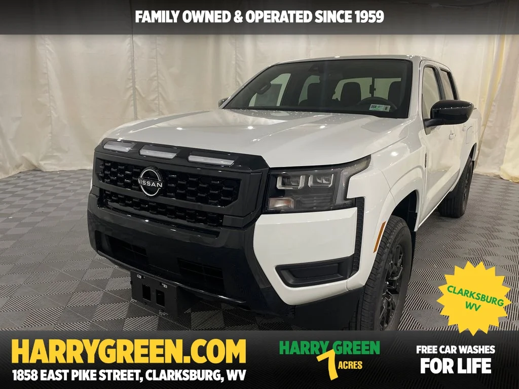 New 2026 Glacier White Nissan Crew Cab SV image 1