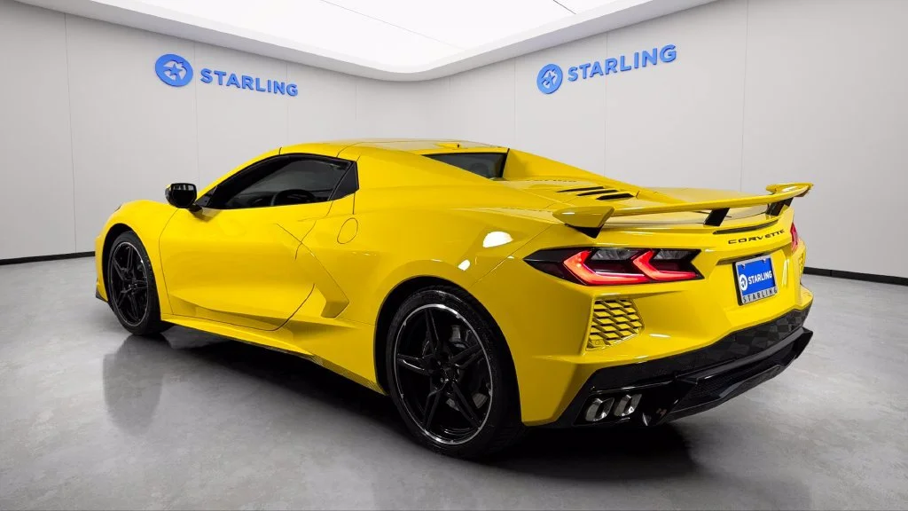 Used 2025 Competition Yellow Tintcoat Metallic Chevrolet 2LT image 38