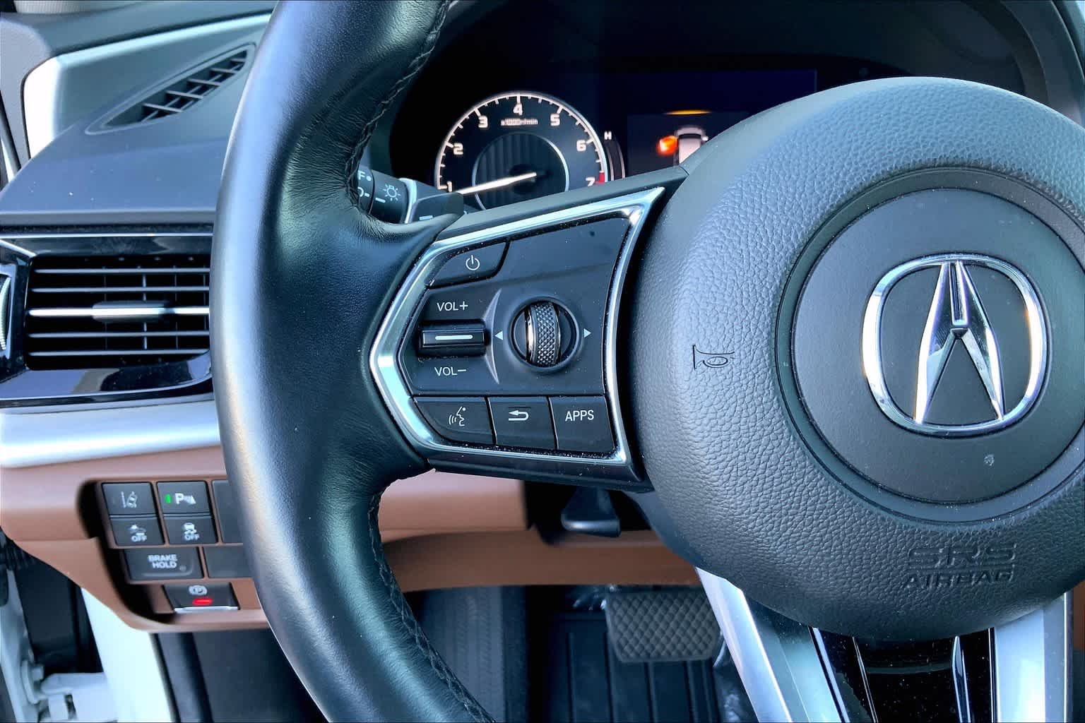 Used 2021 Platinum White Pearl Acura w/Technology Package image 23