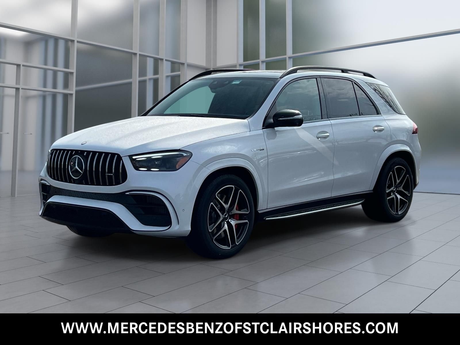 New 2026 Polar White Mercedes-Benz AMG® GLE 63 S 4MATIC+ SUV image 1