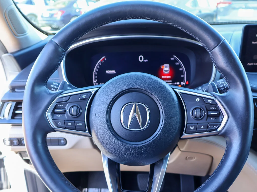 Used 2023 Platinum White Pearl Acura Advance image 12