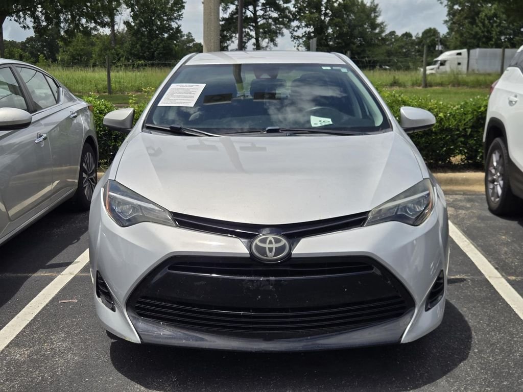 Used 2018 Silver Toyota LE image 2
