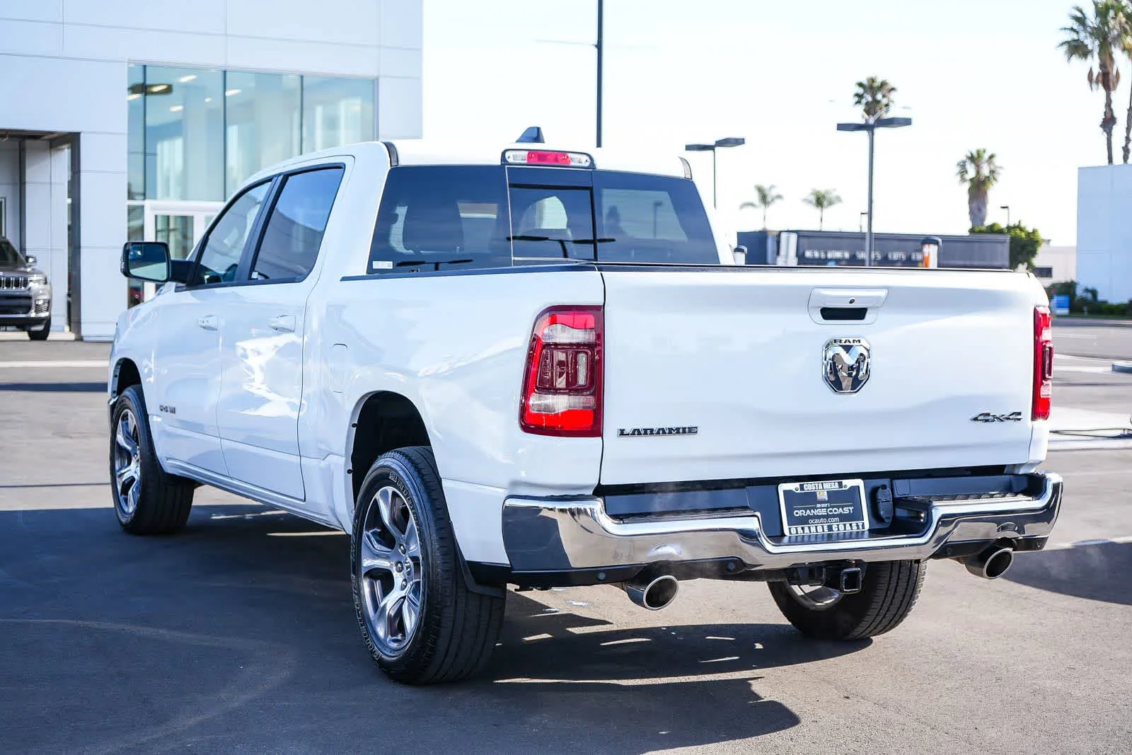 Used 2024 Bright White Clearcoat Ram Laramie image 8