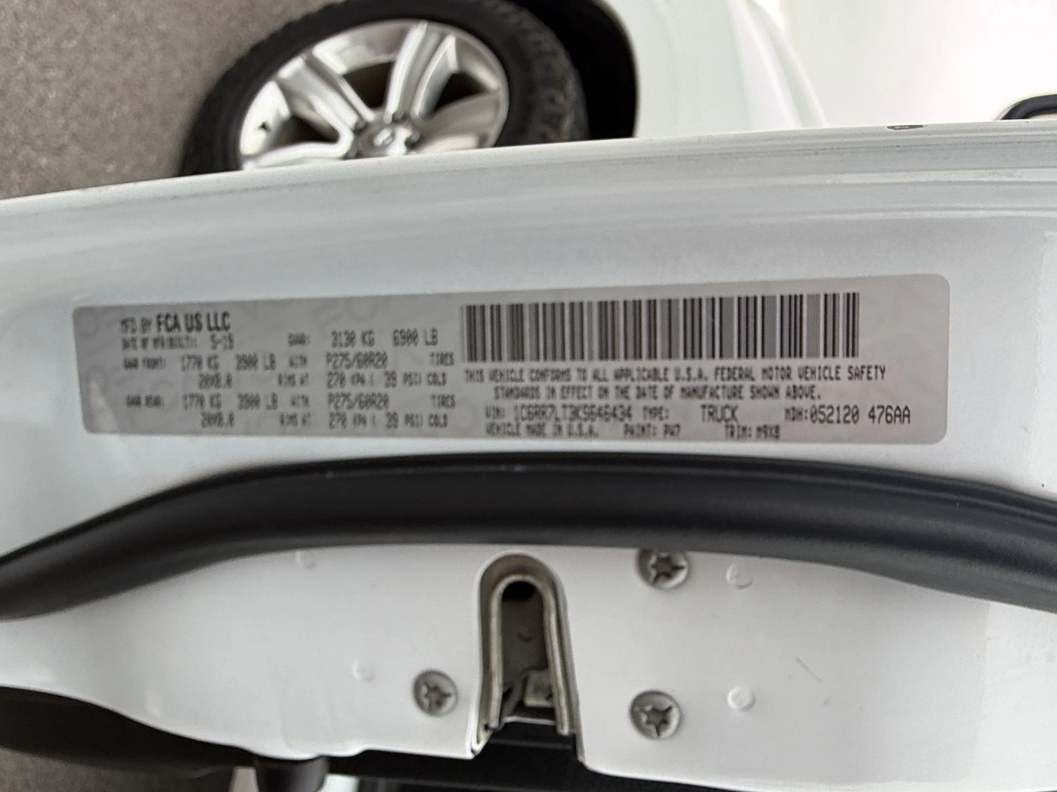 Used 2019 Bright White Clearcoat Ram Big Horn image 32