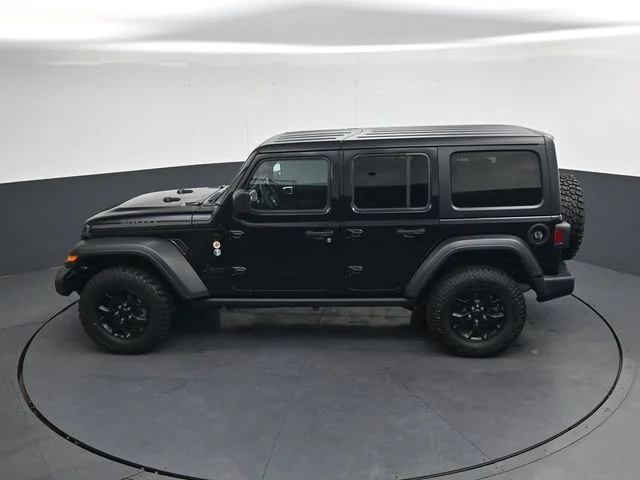 Used 2022 Black Clearcoat Jeep Unlimited Willys image 28