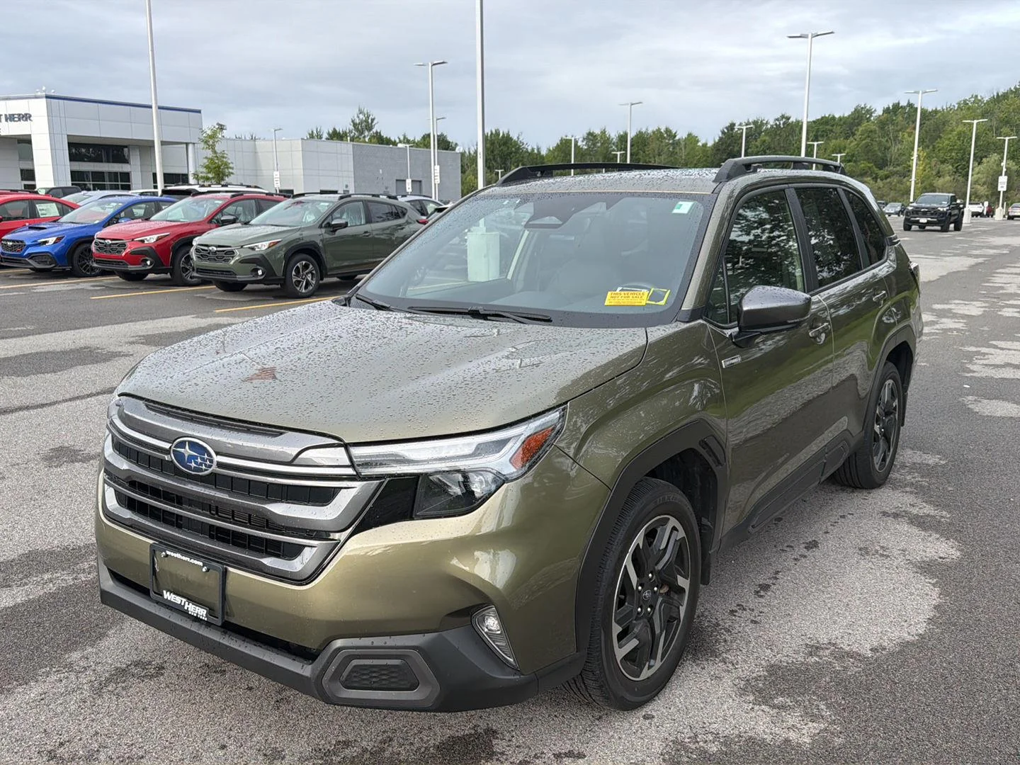 Used 2025 Autumn Green Metallic Subaru Limited Hybrid image 8