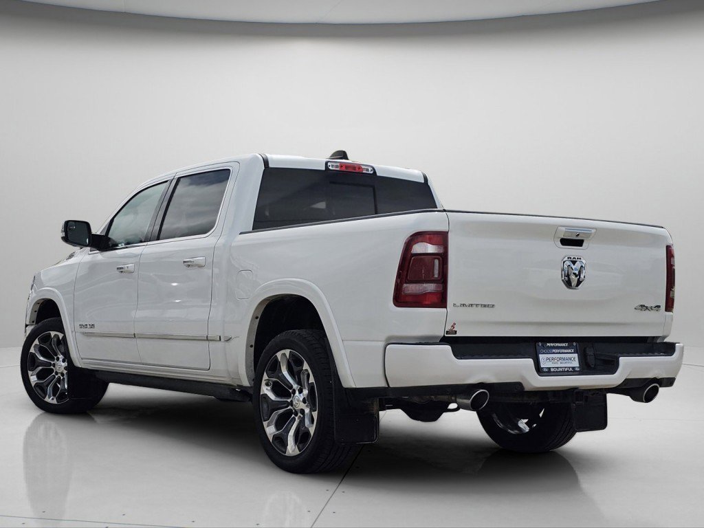 Used 2022 Ivory White Tri-Coat Pearlcoat Ram Limited image 24