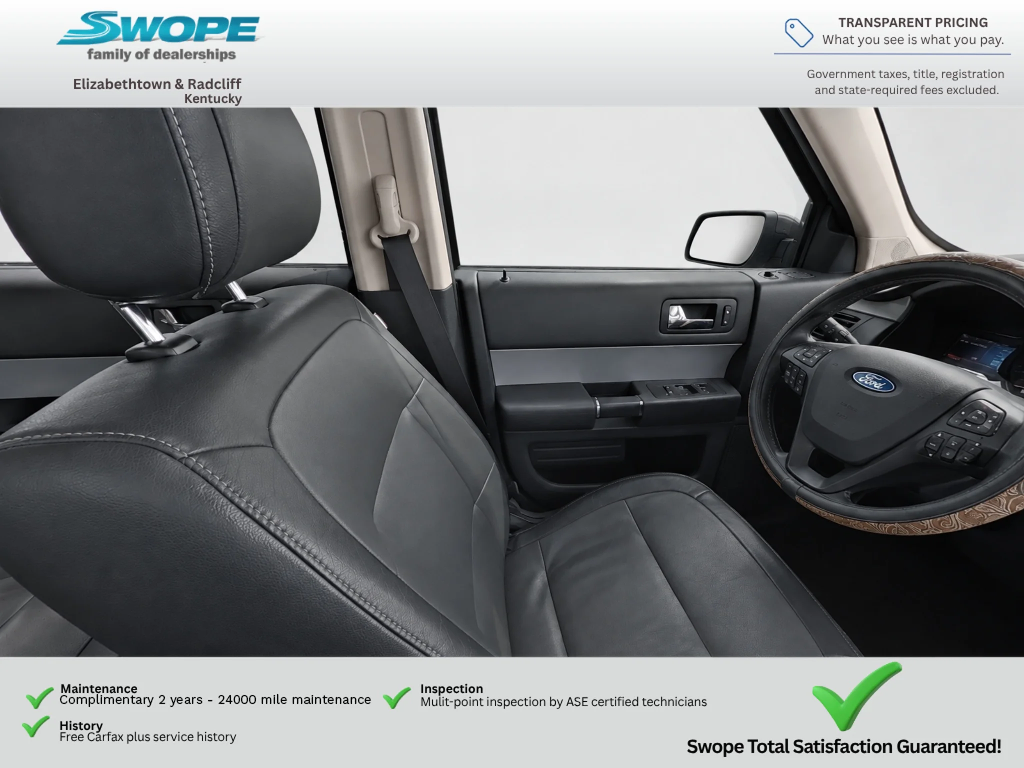 Used 2015 Tuxedo Black Metallic Ford Limited image 10