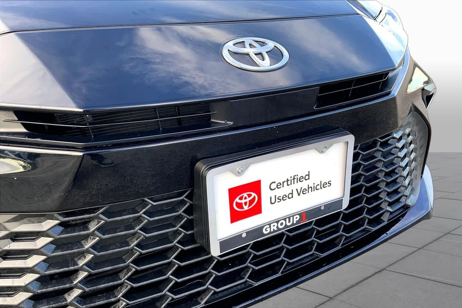 Certified Used 2025 Midnight Black Metallic Toyota SE image 29