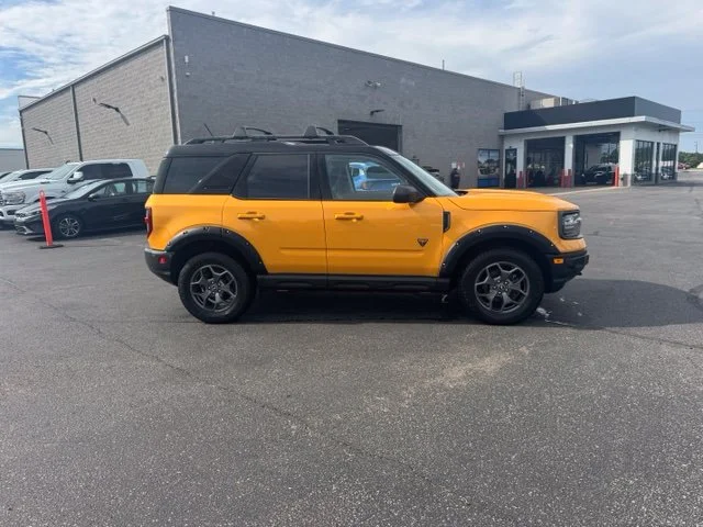 Used 2021 Orange Ford Badlands image 4