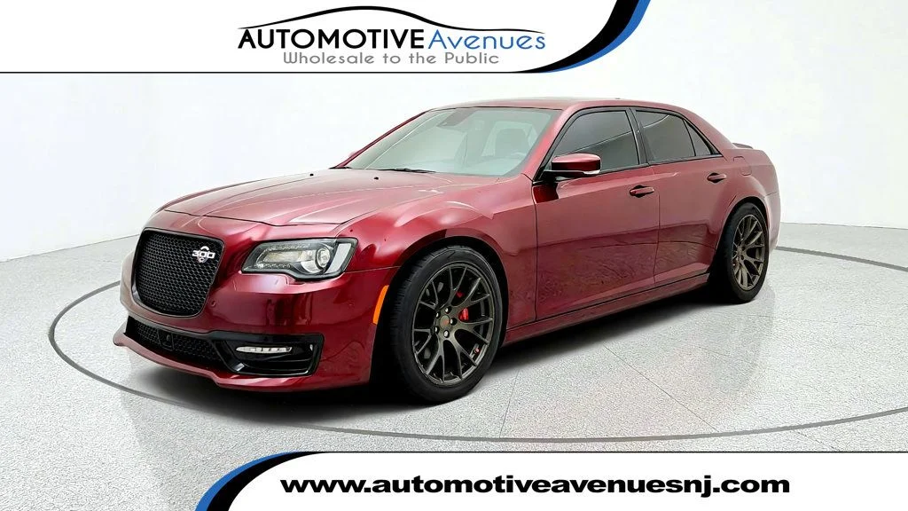 Used 2023 Velvet Red Pearlcoat Chrysler 300C RWD image 1