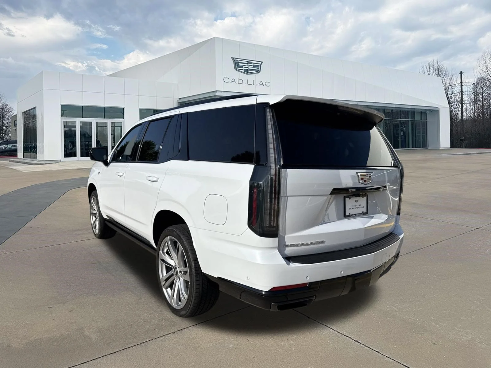 New 2026 Vibrant White Tricoat Cadillac 4WD Platinum Sport image 5