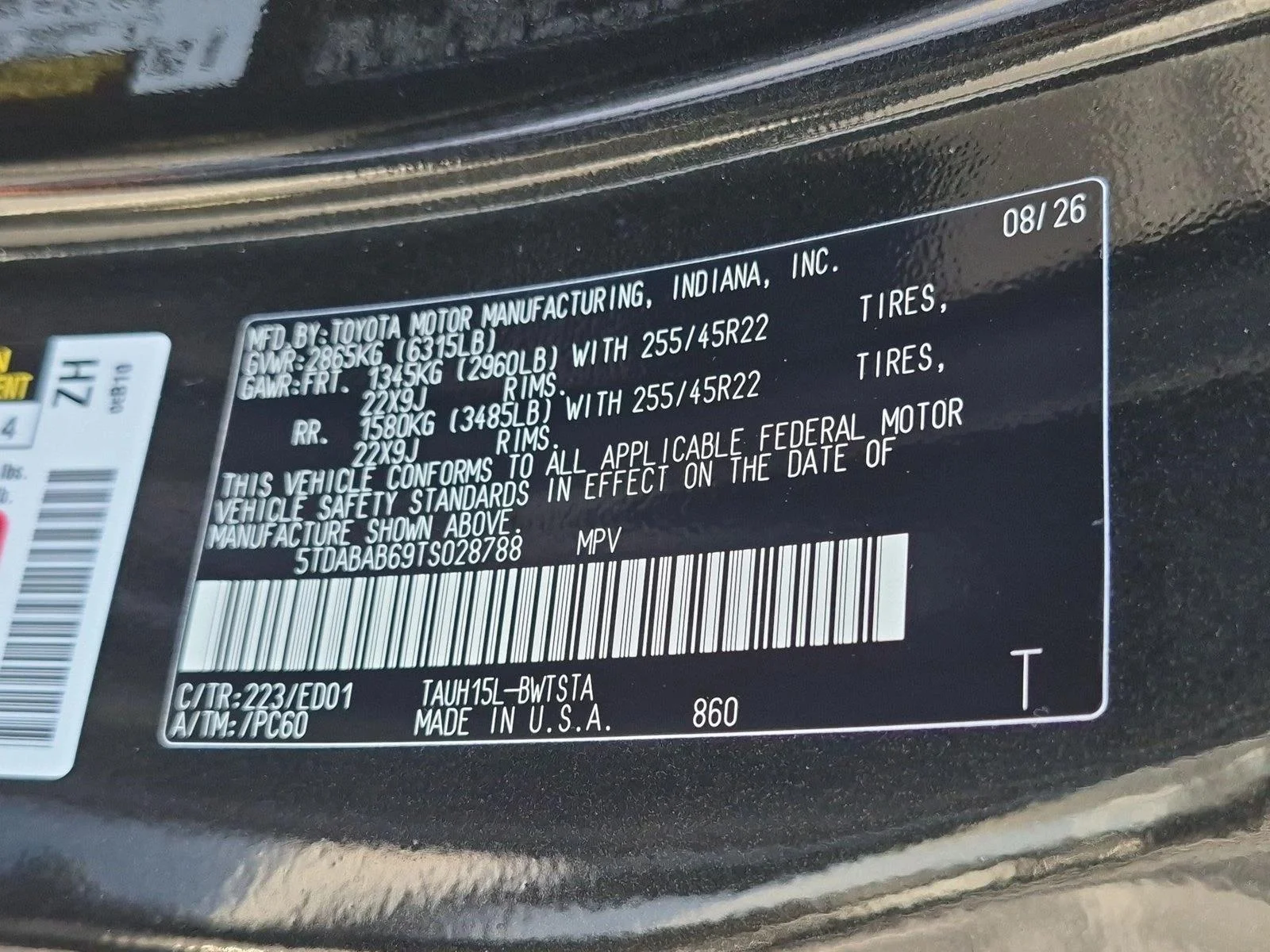 New 2026 Caviar Lexus TX 500h F SPORT PERFORMANCE PREMIUM AWD image 18