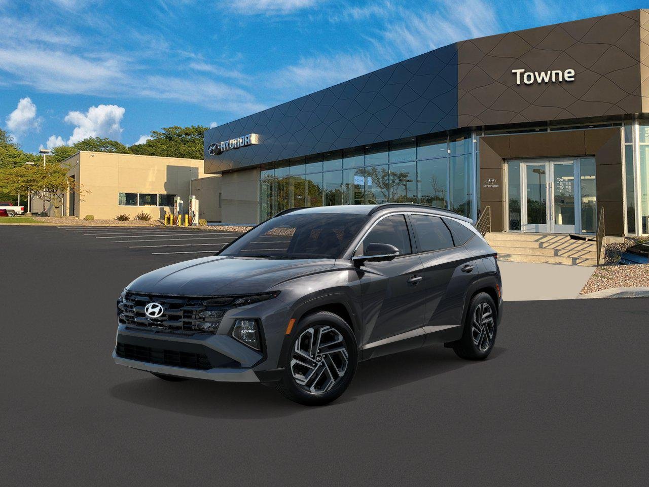 New 2026 Gray Hyundai SEL Plus AWD image 1