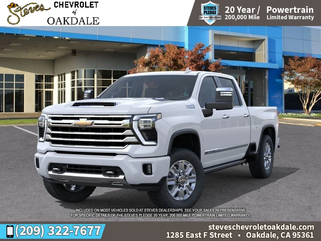New 2026 Polar White Tricoat Chevrolet High Country image 6