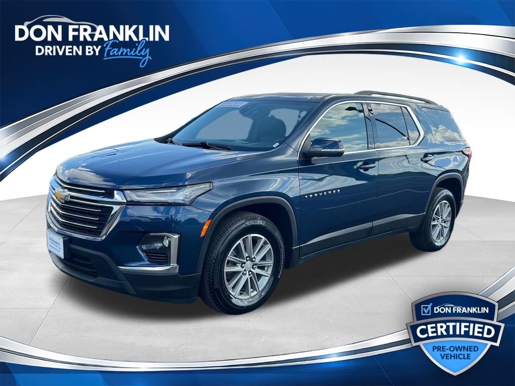 Certified Used 2023 Blue Chevrolet LT image 1