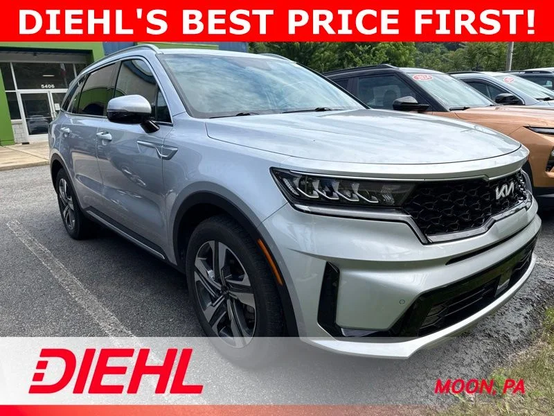 Used 2023 Silver Kia EX image 2