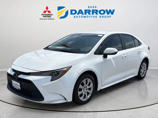 Used 2024 White Toyota LE image 1