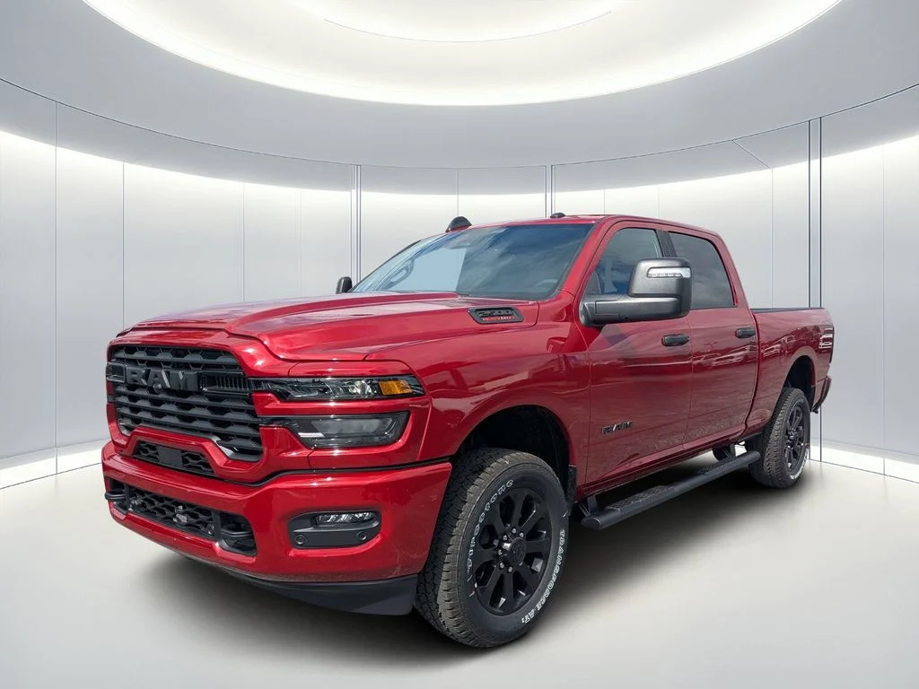 New 2026 Molten Red Pearl-Coat Exterior Paint RAM Big Horn image 8