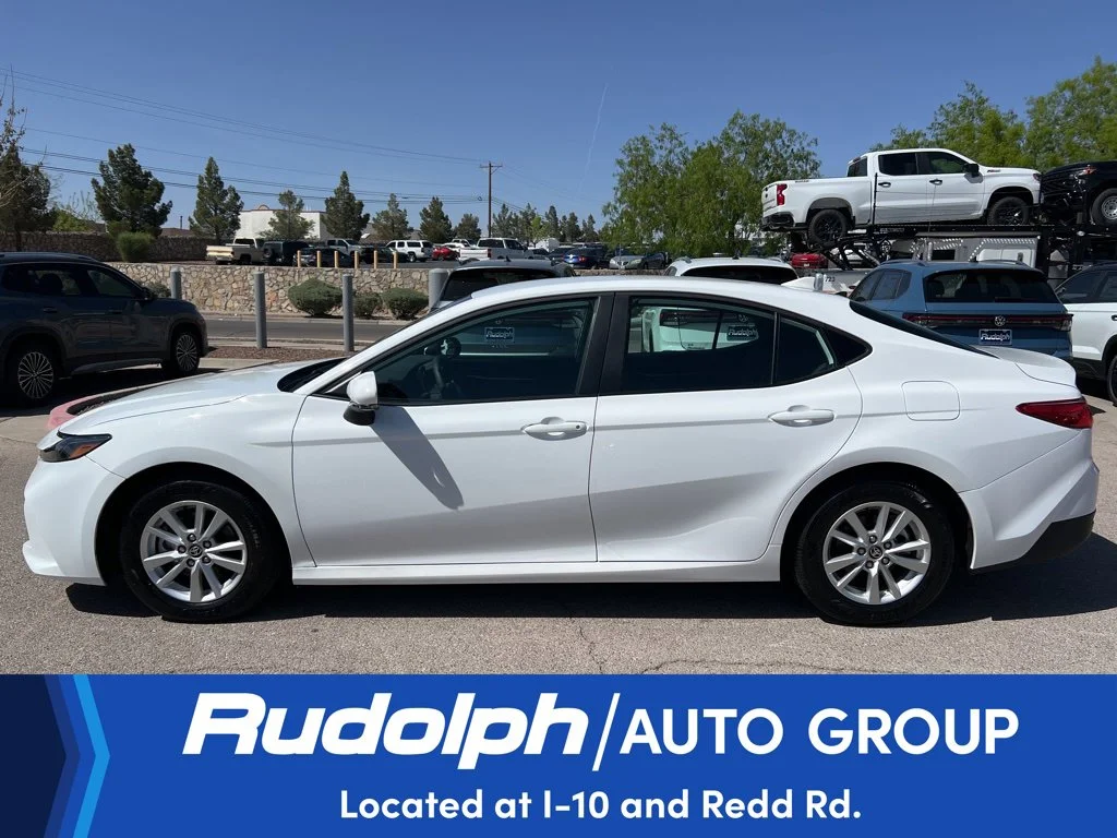 Used 2025 White Toyota LE image 9