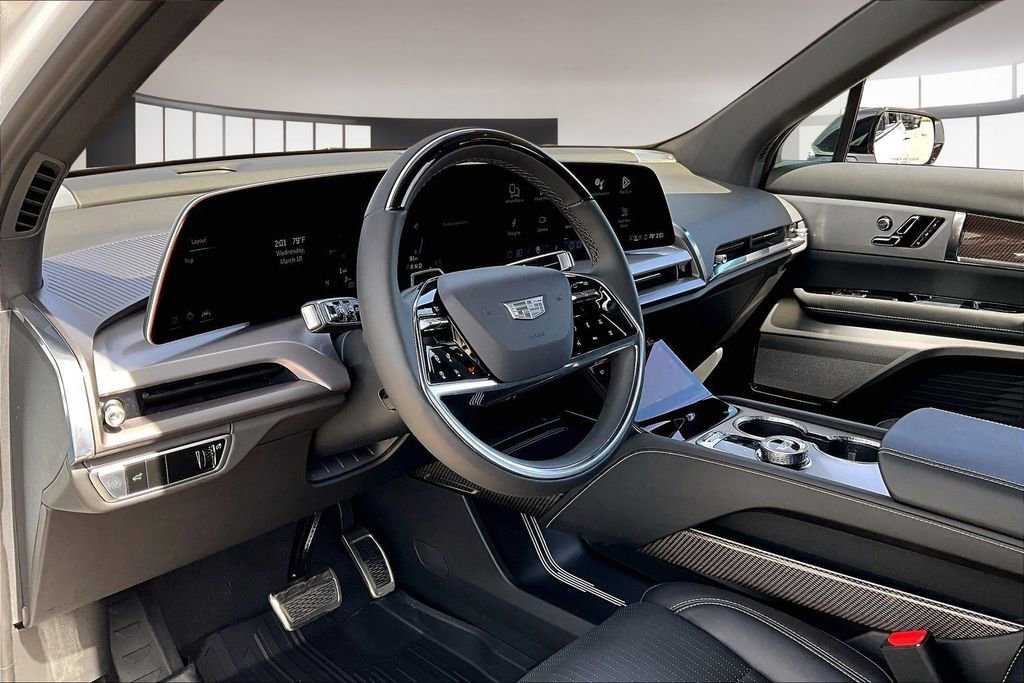 New 2026 Vibrant White Tricoat Cadillac Sport image 6