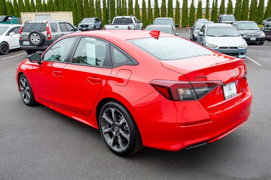 Certified Used 2026 Rallye Red Honda 2WD Sport Touring Hybrid image 10