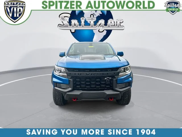 Used 2021 Blue Chevrolet ZR2 image 3