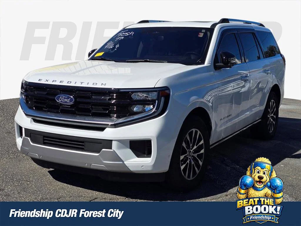 Used 2025 White Ford Platinum image 1