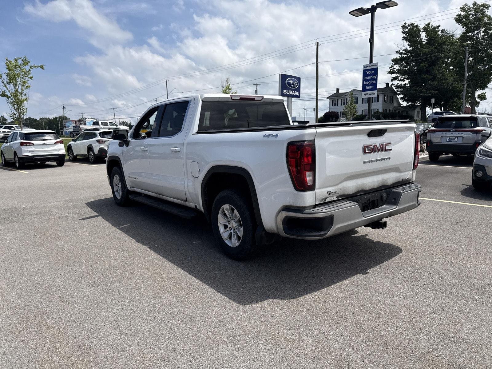 Used 2021 Summit White GMC SLE image 6