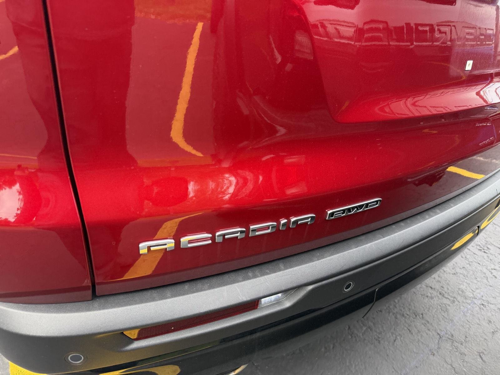 Used 2024 Volcanic Red Tintcoat GMC AWD AT4 image 5