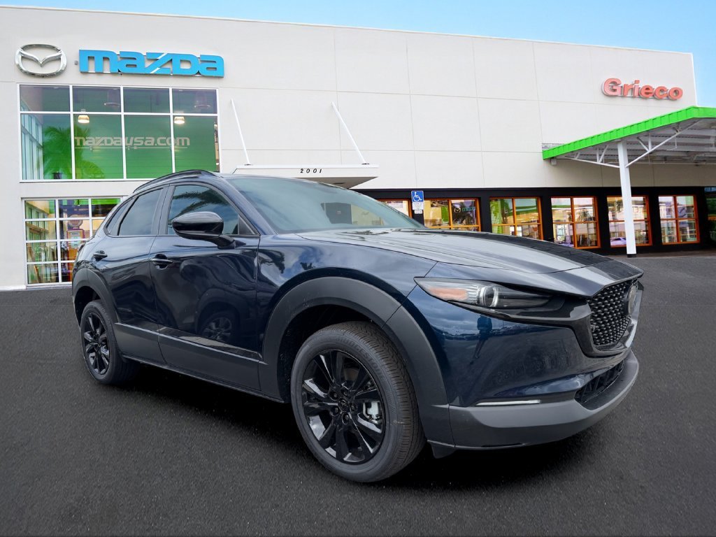 New 2026 Deep Crystal Blue Mica Mazda 2.5 Turbo Aire Edition AWD image 1