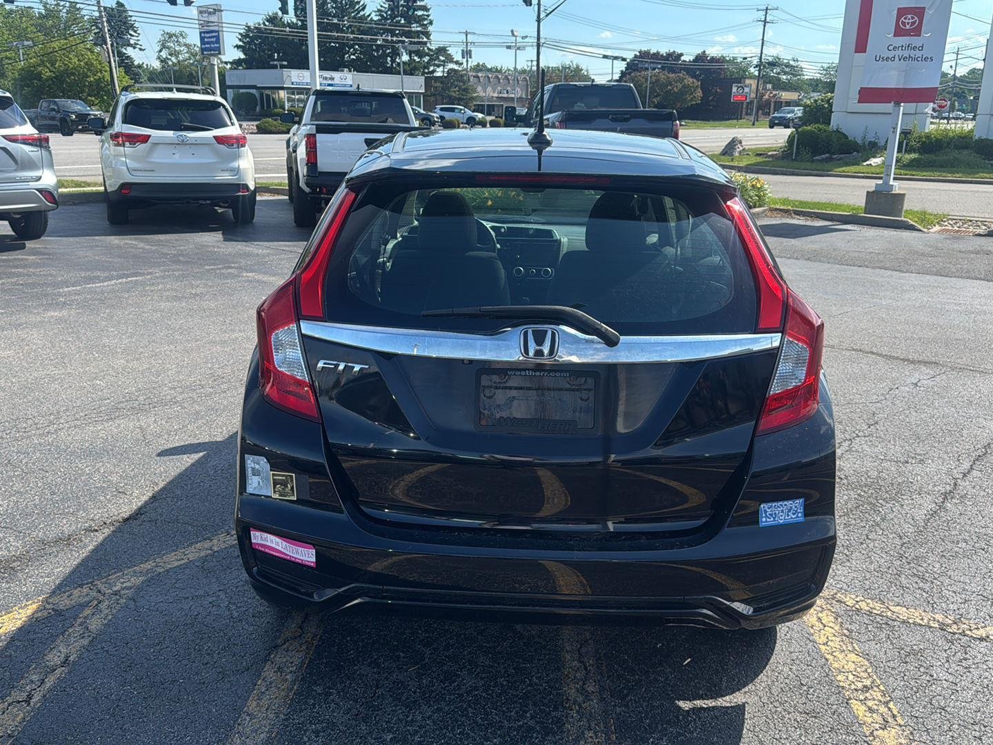 Used 2020 Crystal Black Pearl Honda EX image 5