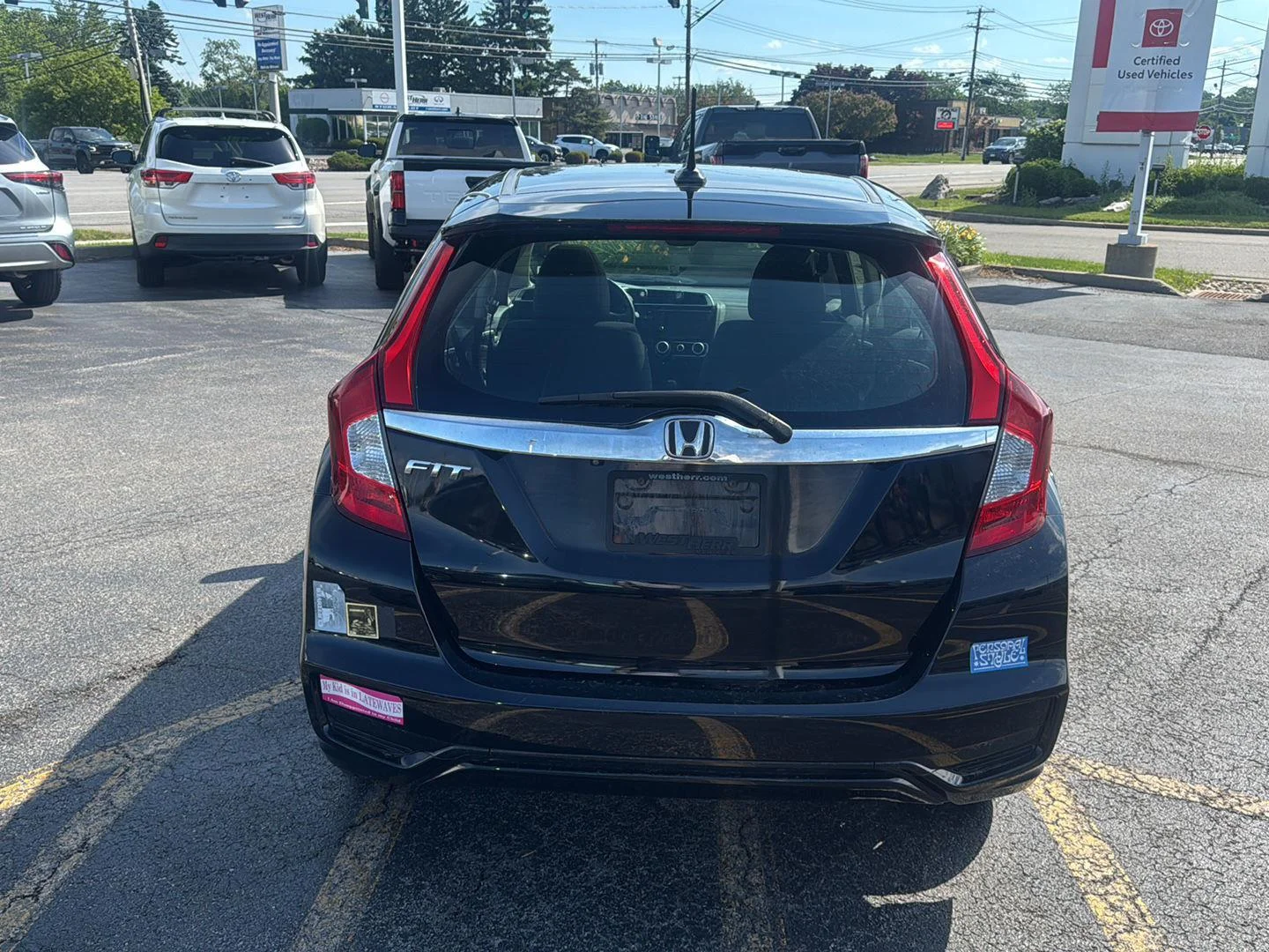 Used 2020 Crystal Black Pearl Honda EX image 5