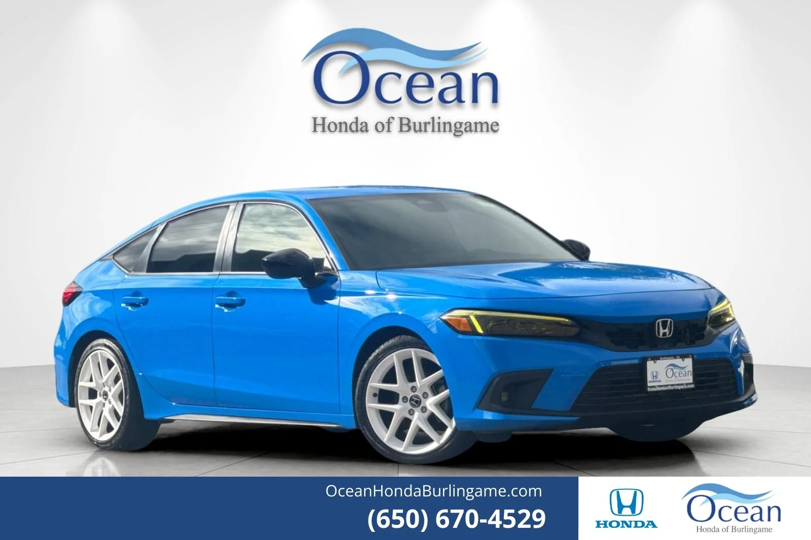 Used 2022 Boost Blue Pearl Honda Sport image 1
