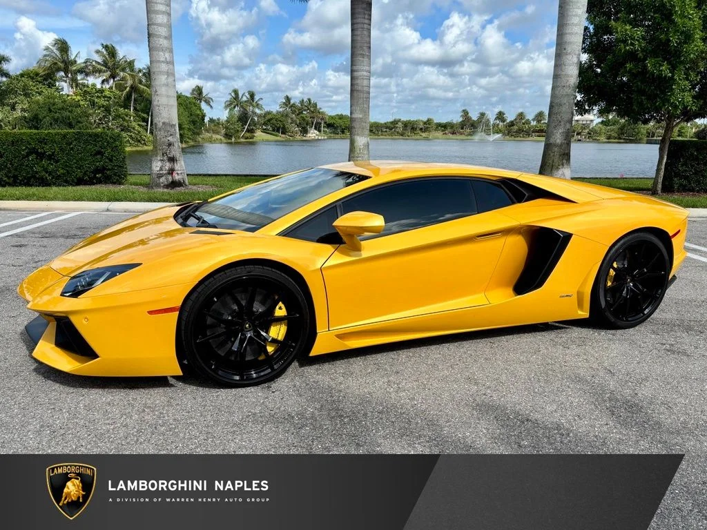 Used 2013 Yellow Lamborghini LP700-4 image 1