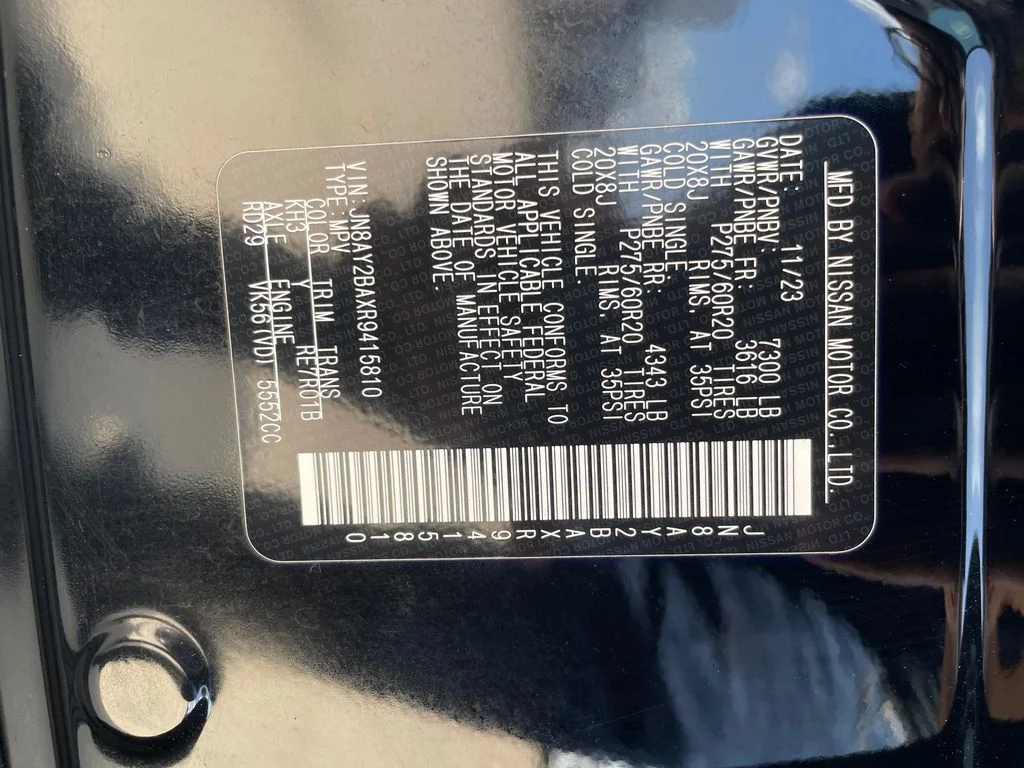 Certified Used 2024 Black Nissan SL image 30