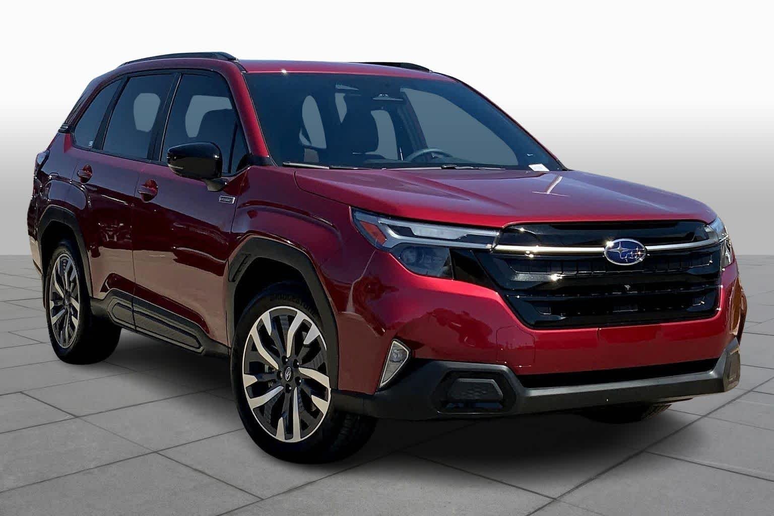 Used 2025 Crimson Red Pearl Subaru Touring Hybrid image 3