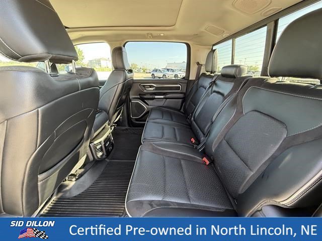 Used 2022 Diamond Black Crystal Pearlcoat Ram Laramie image 19
