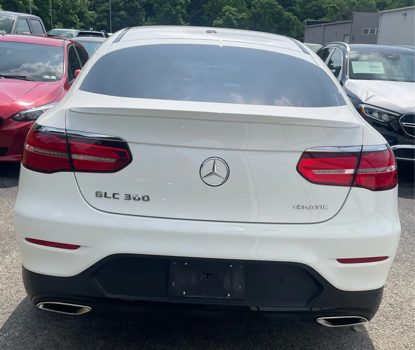 Used 2019 Polar White Mercedes-Benz GLC 300 image 4